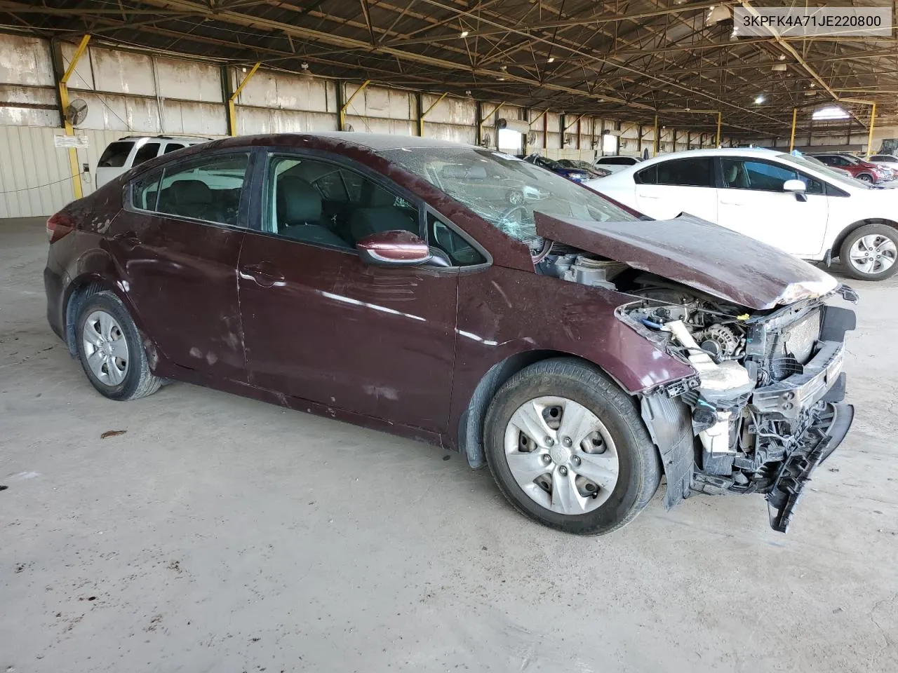 2018 Kia Forte Lx VIN: 3KPFK4A71JE220800 Lot: 74253214