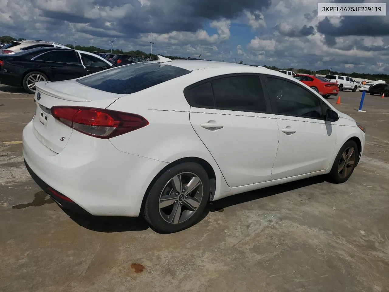 2018 Kia Forte Lx VIN: 3KPFL4A75JE239119 Lot: 74323354