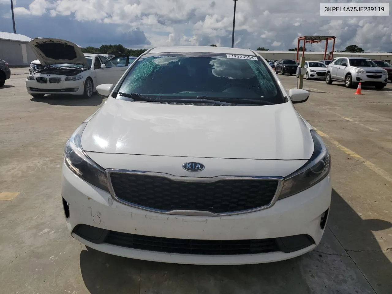 2018 Kia Forte Lx VIN: 3KPFL4A75JE239119 Lot: 74323354