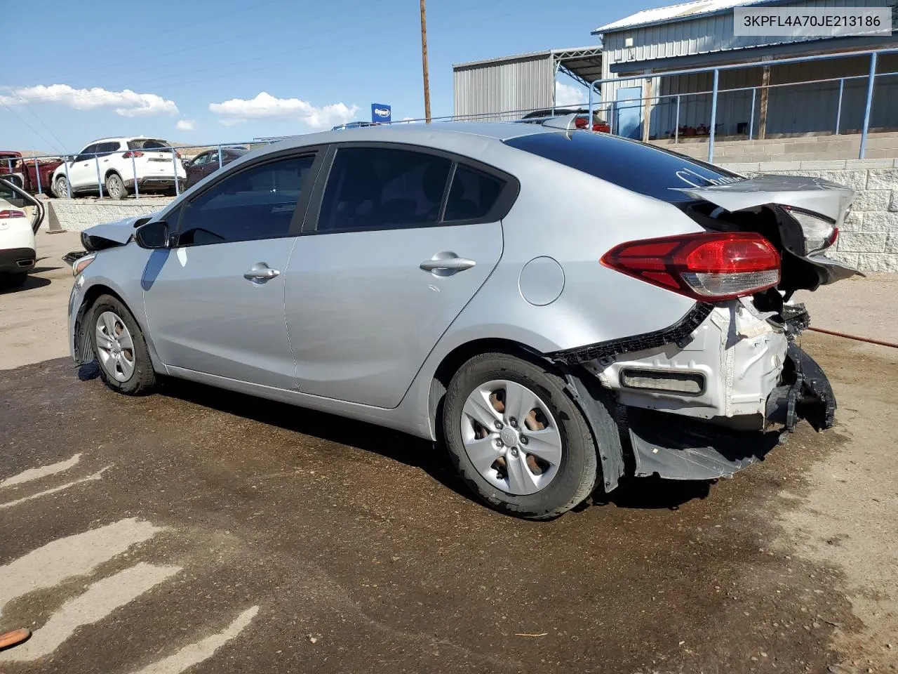 2018 Kia Forte Lx VIN: 3KPFL4A70JE213186 Lot: 74349284