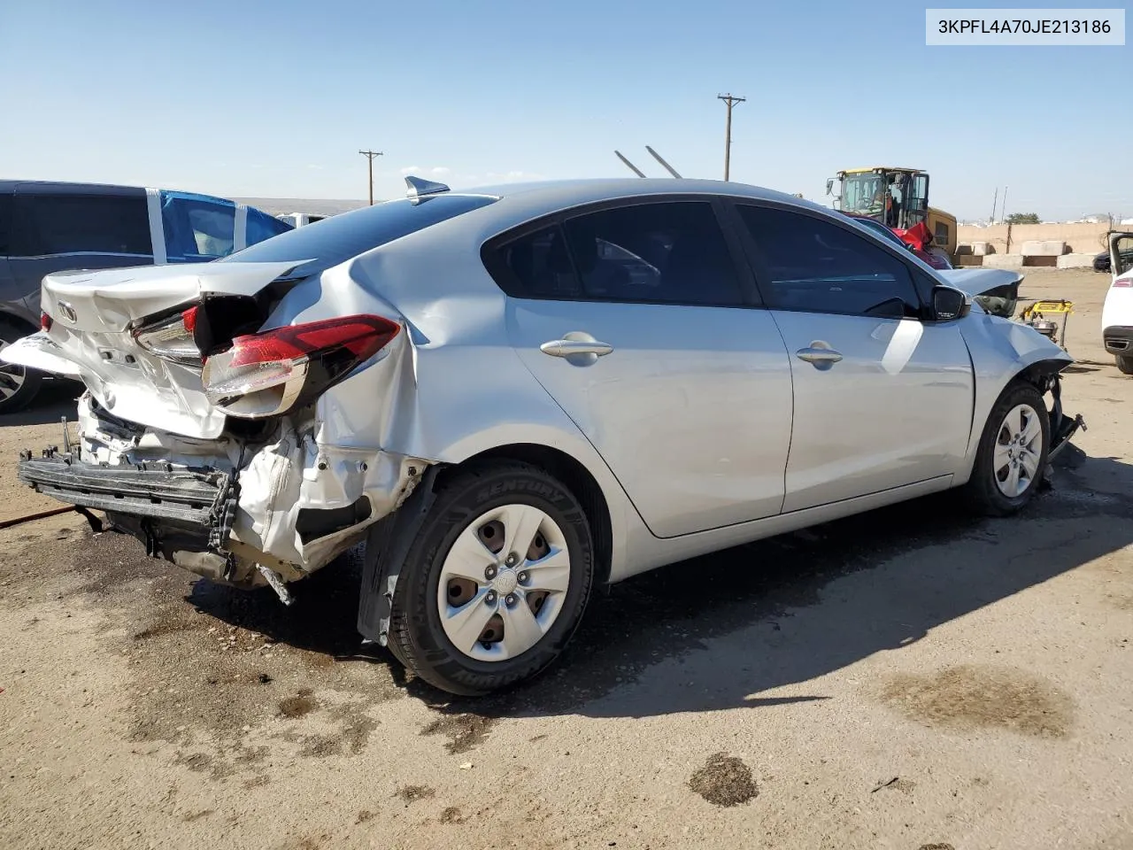 2018 Kia Forte Lx VIN: 3KPFL4A70JE213186 Lot: 74349284