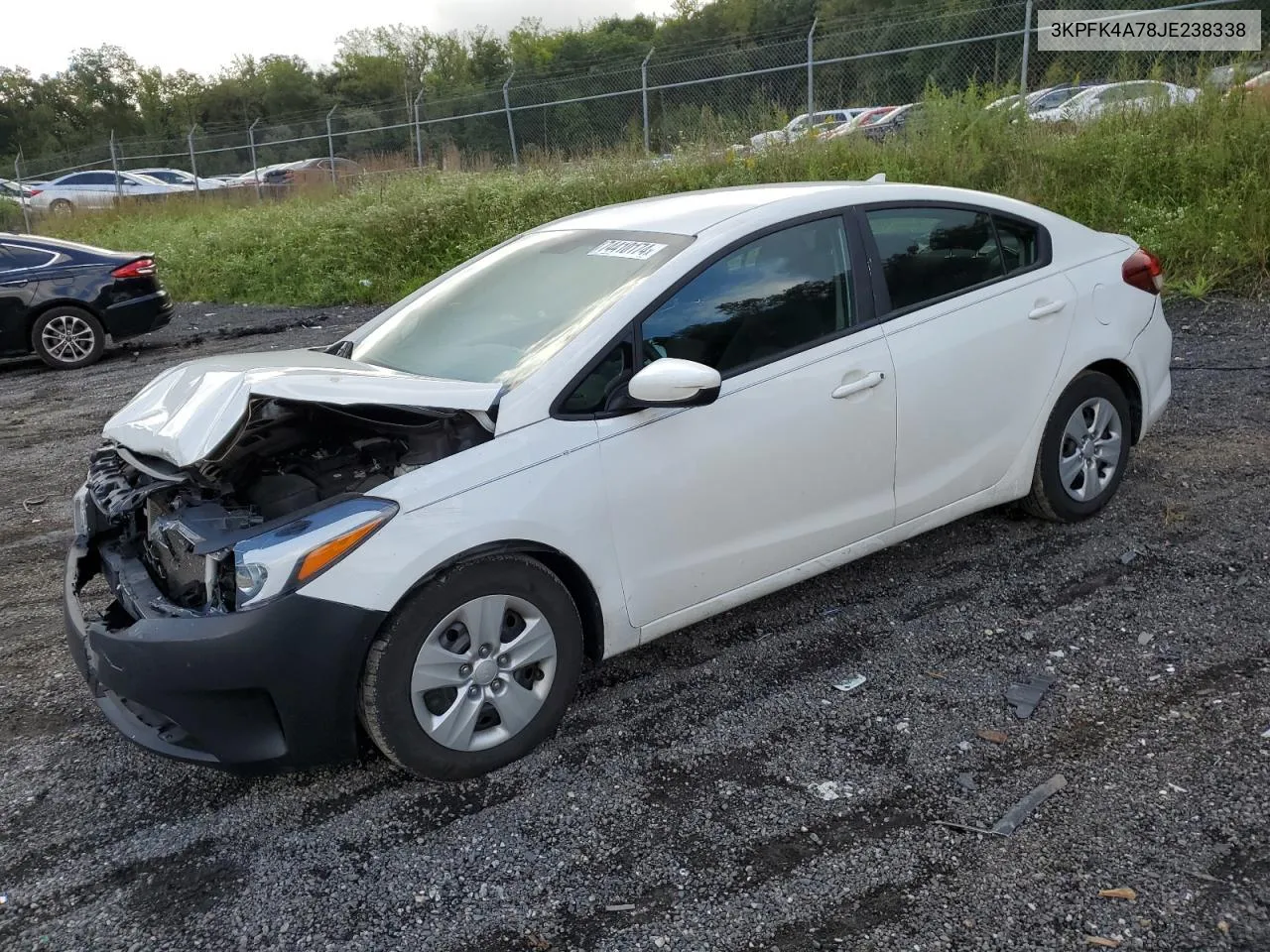 2018 Kia Forte Lx VIN: 3KPFK4A78JE238338 Lot: 74410174