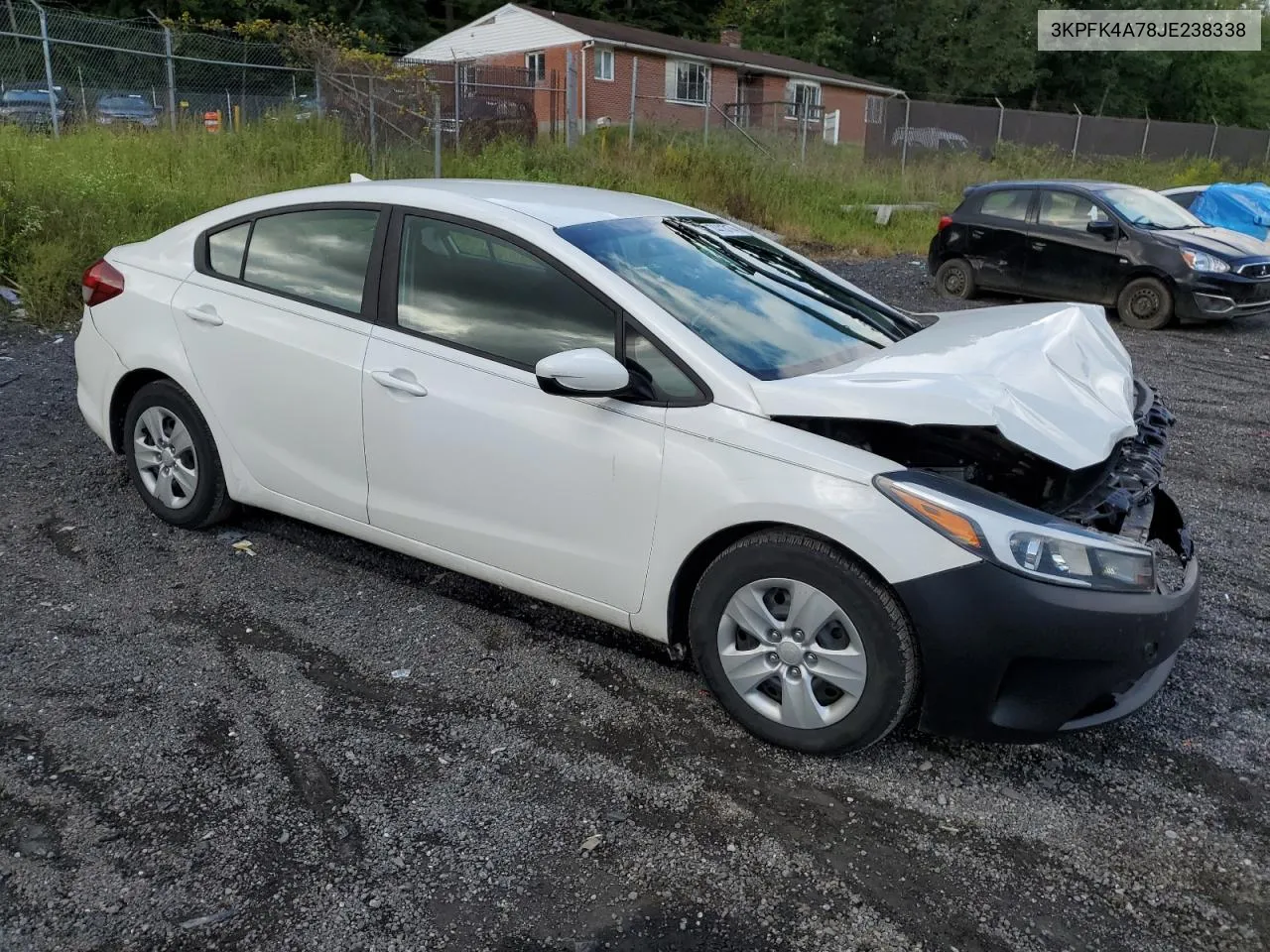 2018 Kia Forte Lx VIN: 3KPFK4A78JE238338 Lot: 74410174