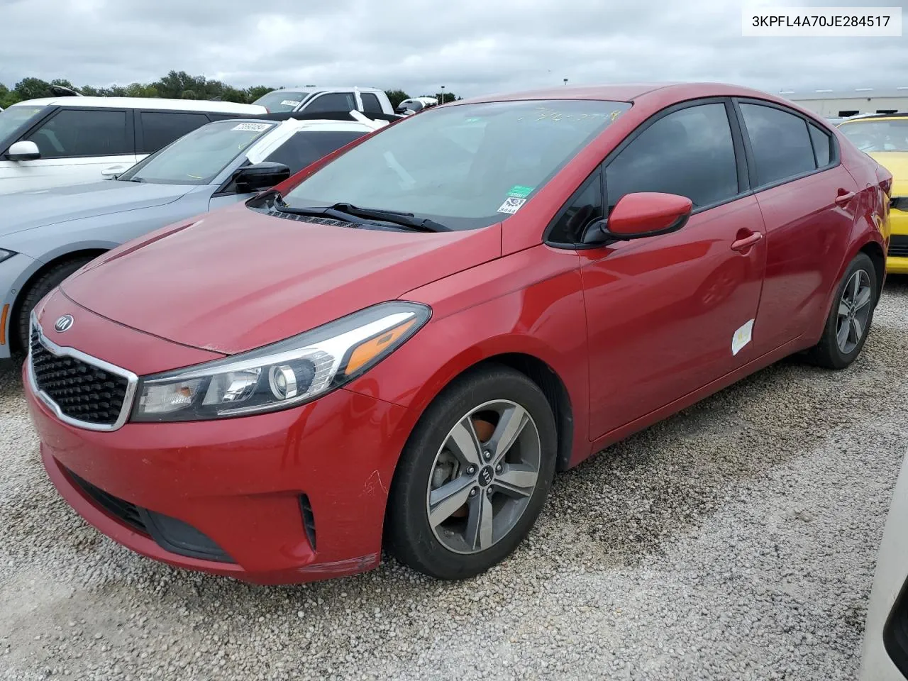 2018 Kia Forte Lx VIN: 3KPFL4A70JE284517 Lot: 74422254