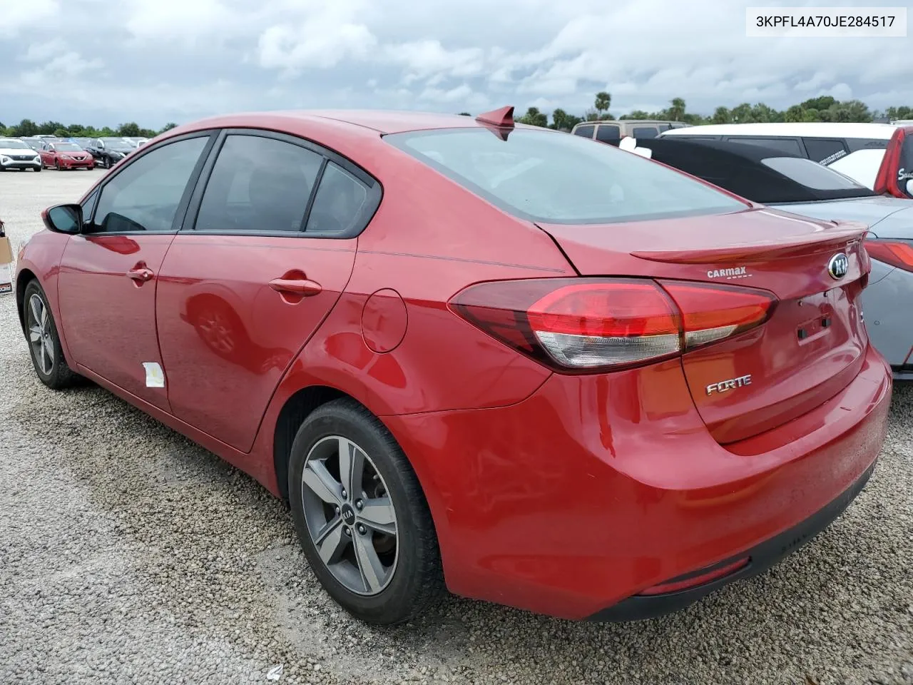 2018 Kia Forte Lx VIN: 3KPFL4A70JE284517 Lot: 74422254