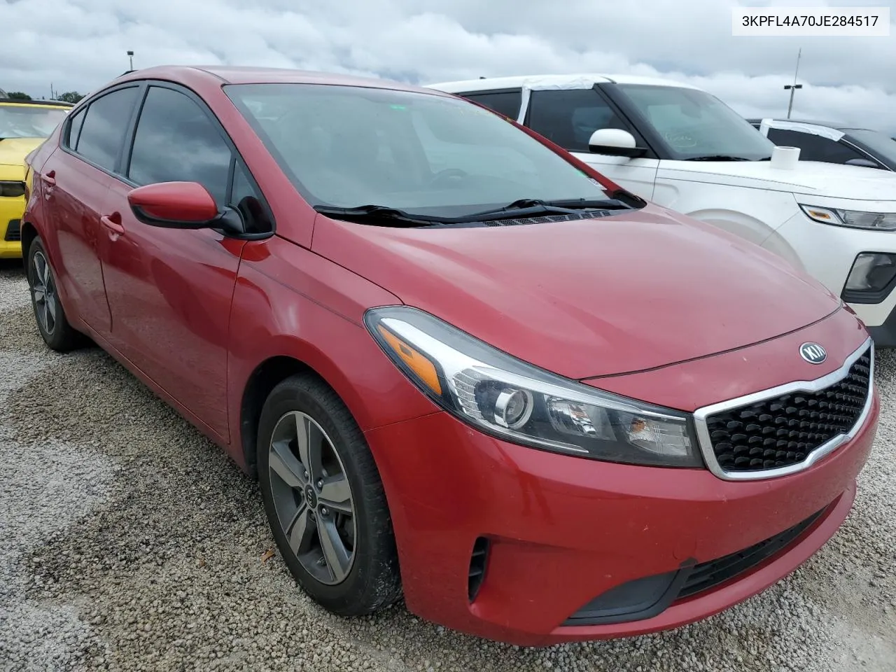 2018 Kia Forte Lx VIN: 3KPFL4A70JE284517 Lot: 74422254