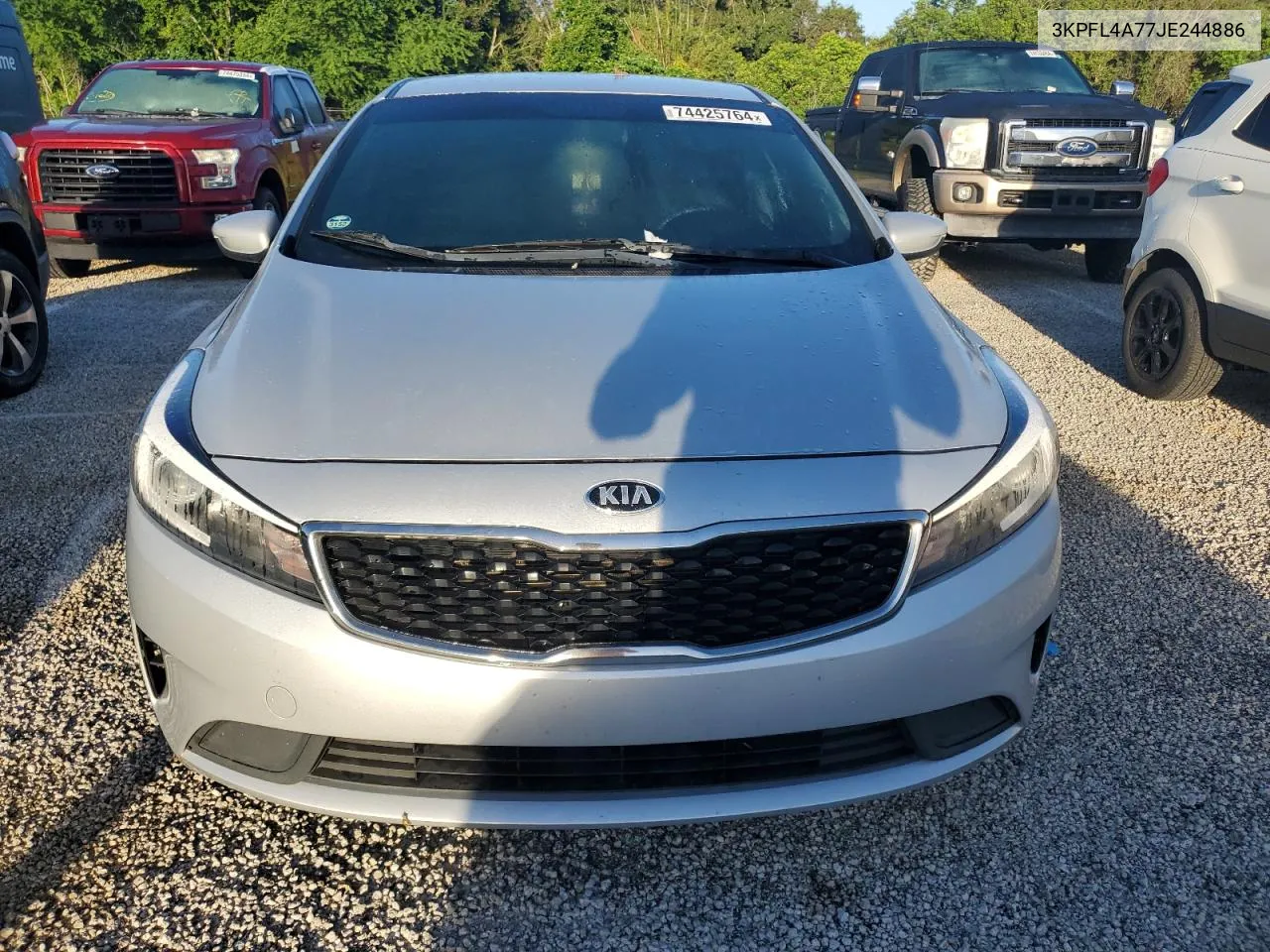 2018 Kia Forte Lx VIN: 3KPFL4A77JE244886 Lot: 74425764