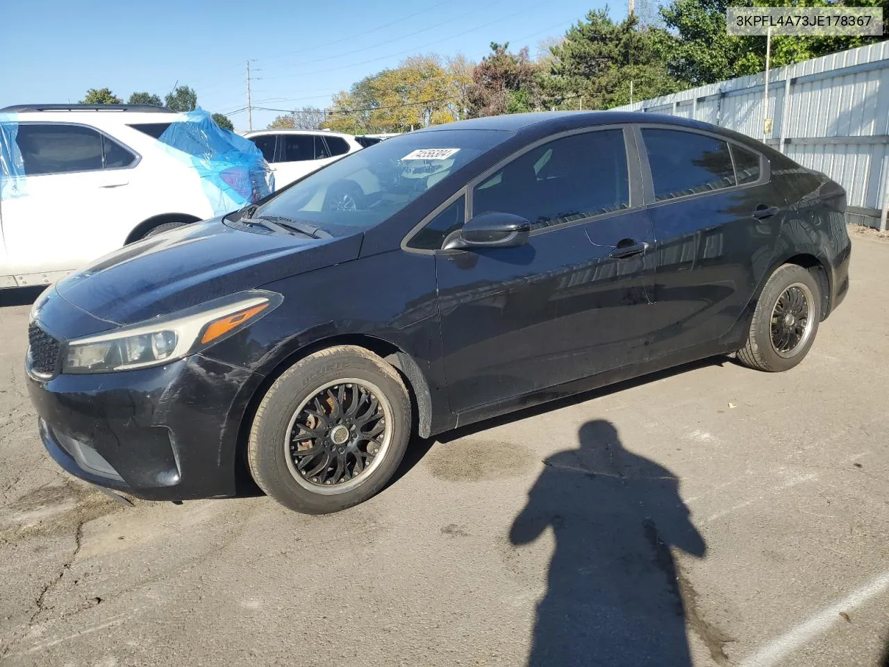 2018 Kia Forte Lx VIN: 3KPFL4A73JE178367 Lot: 74556304