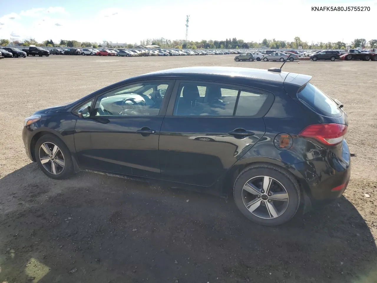 2018 Kia Forte Lx VIN: KNAFK5A80J5755270 Lot: 74575174