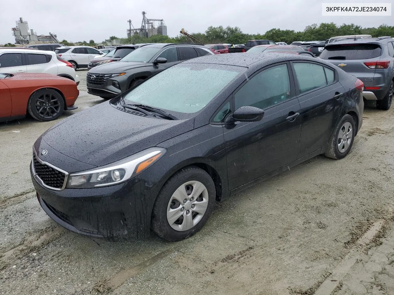 3KPFK4A72JE234074 2018 Kia Forte Lx