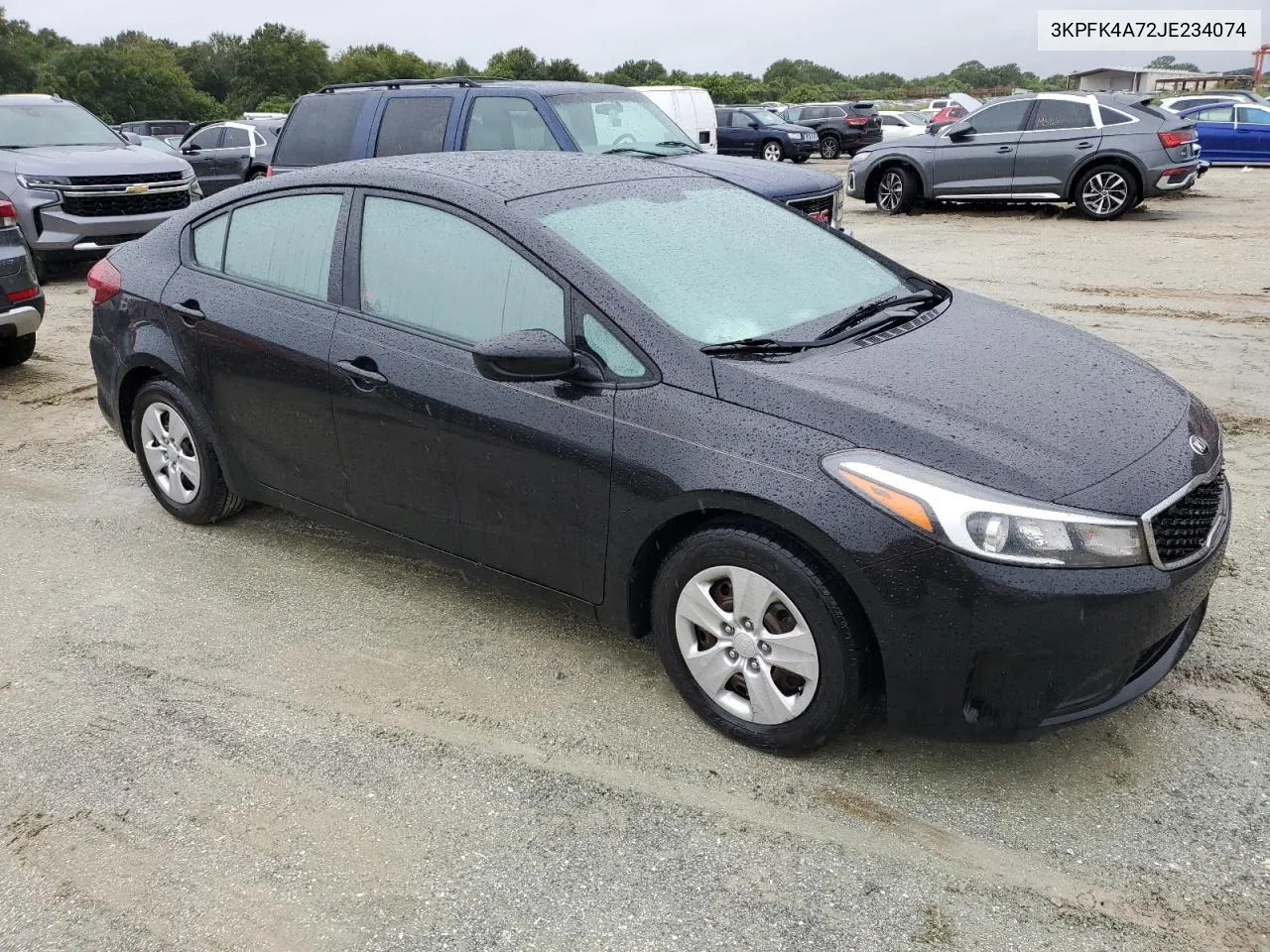 3KPFK4A72JE234074 2018 Kia Forte Lx