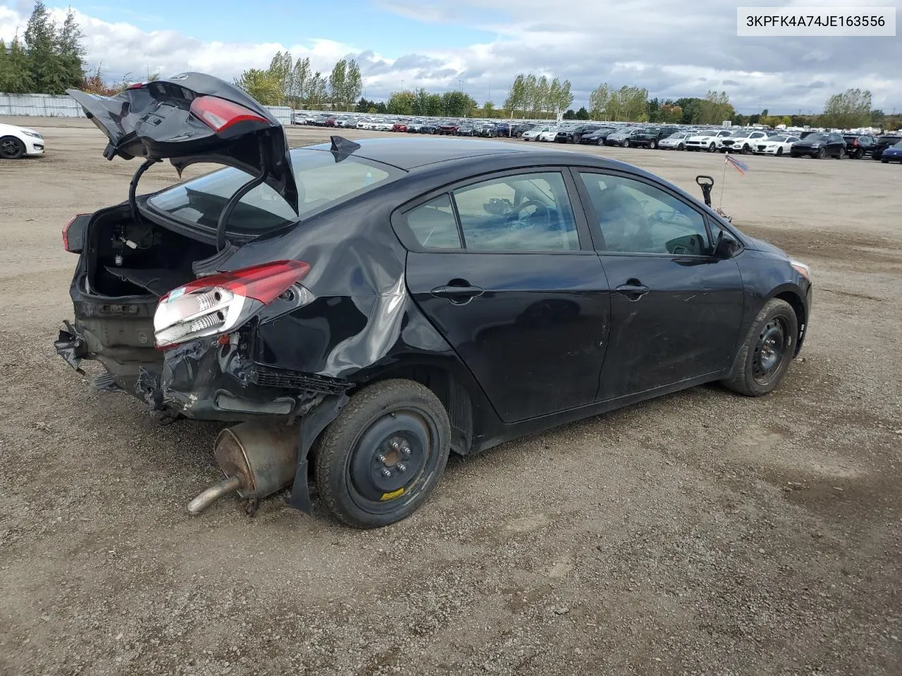 2018 Kia Forte Lx VIN: 3KPFK4A74JE163556 Lot: 74855264