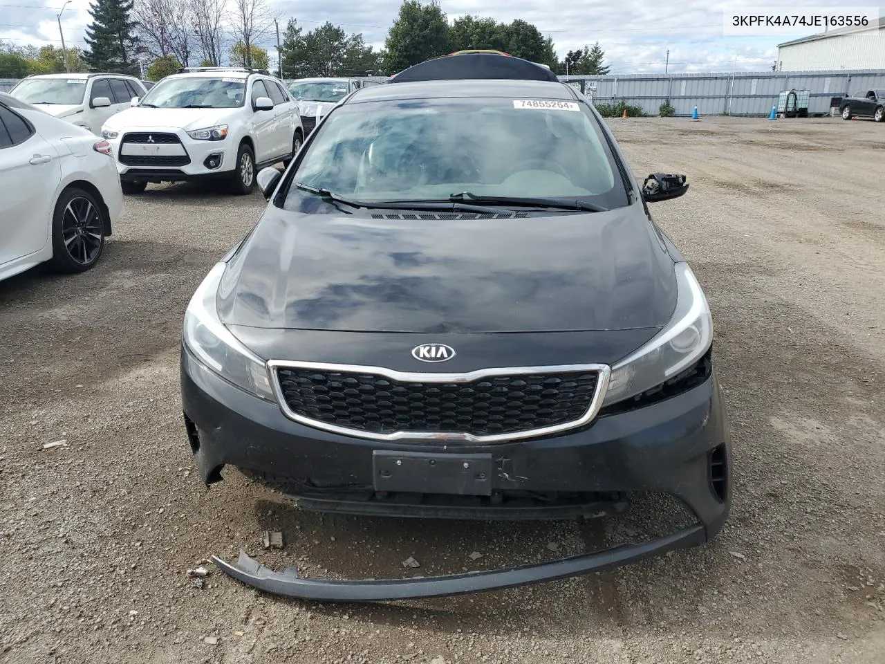 2018 Kia Forte Lx VIN: 3KPFK4A74JE163556 Lot: 74855264