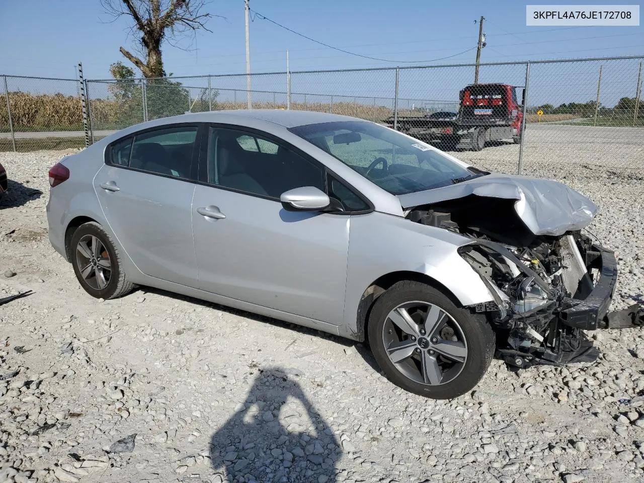 2018 Kia Forte Lx VIN: 3KPFL4A76JE172708 Lot: 75428984