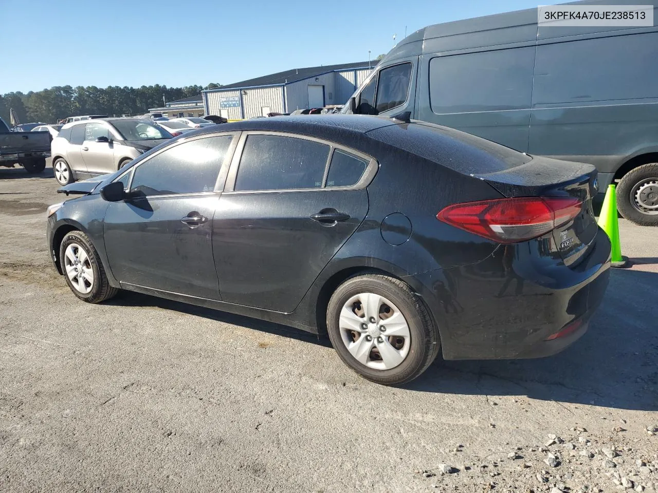 2018 Kia Forte Lx VIN: 3KPFK4A70JE238513 Lot: 75501234