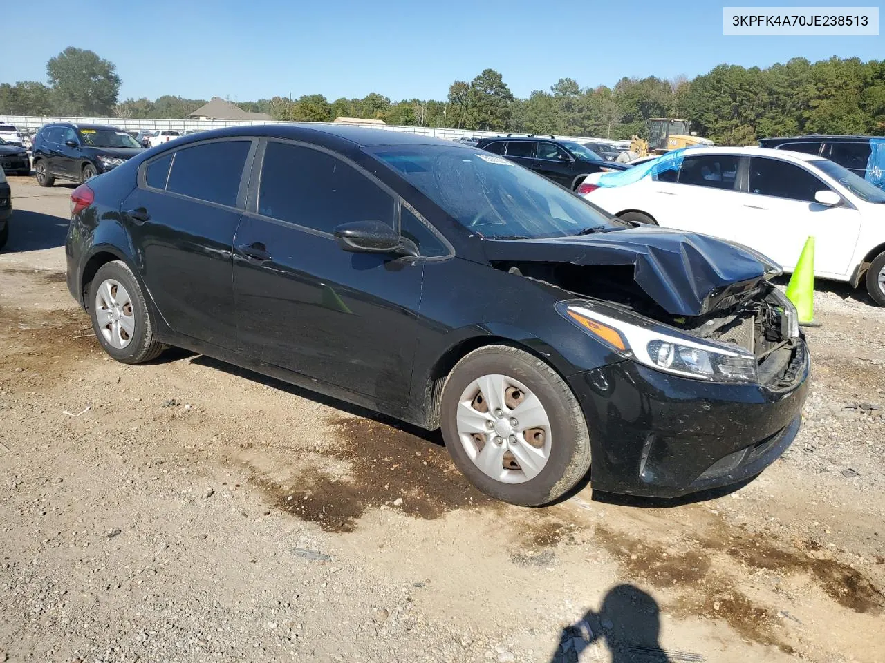 2018 Kia Forte Lx VIN: 3KPFK4A70JE238513 Lot: 75501234