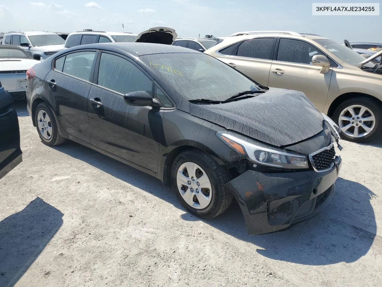 2018 Kia Forte Lx VIN: 3KPFL4A7XJE234255 Lot: 75525824