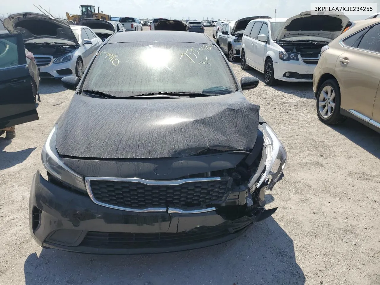 2018 Kia Forte Lx VIN: 3KPFL4A7XJE234255 Lot: 75525824