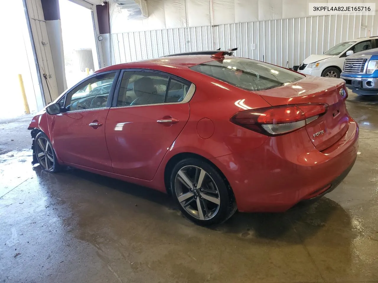 2018 Kia Forte Ex VIN: 3KPFL4A82JE165716 Lot: 75528774