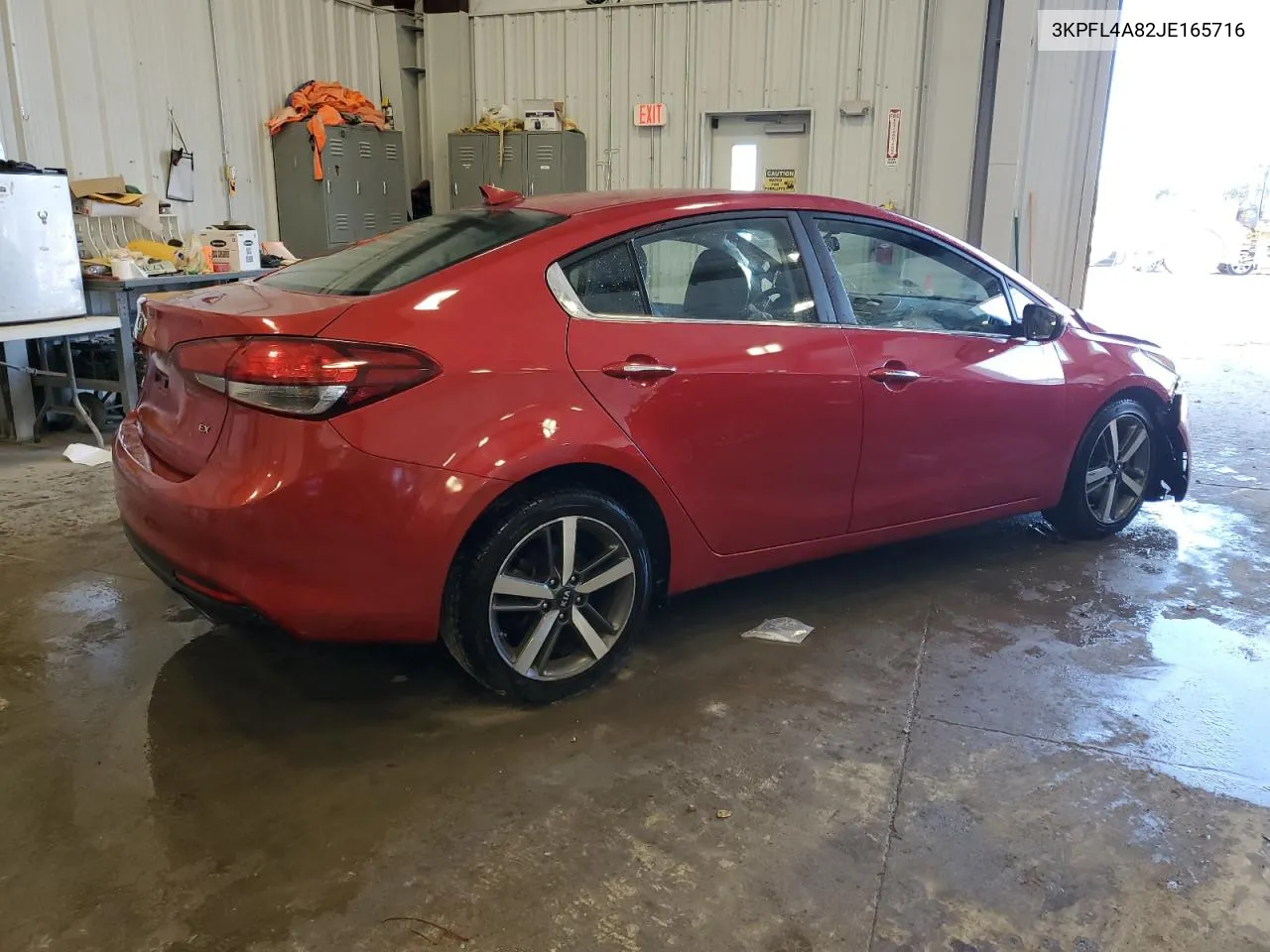 2018 Kia Forte Ex VIN: 3KPFL4A82JE165716 Lot: 75528774