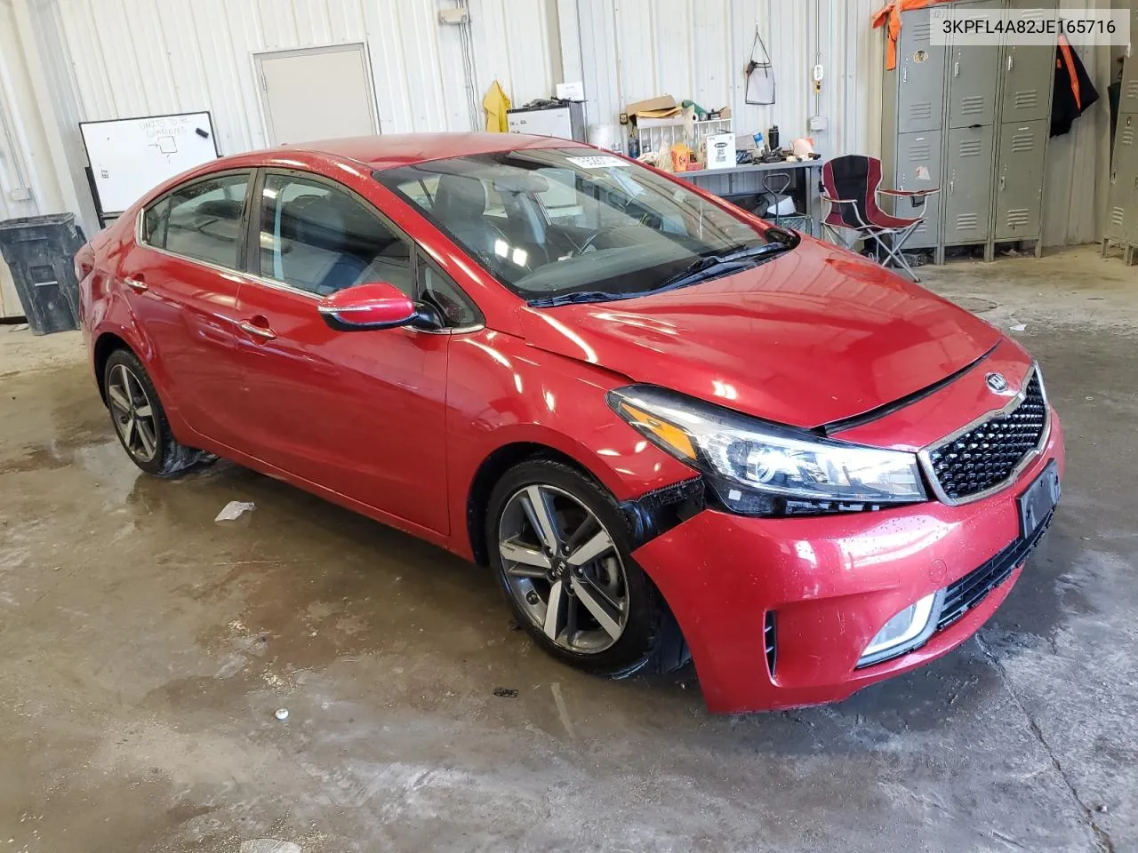 2018 Kia Forte Ex VIN: 3KPFL4A82JE165716 Lot: 75528774