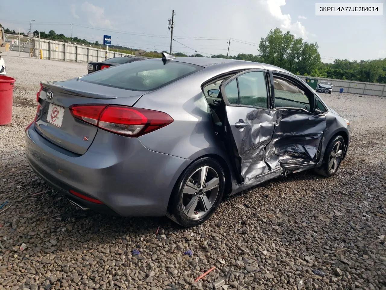 2018 Kia Forte Lx VIN: 3KPFL4A77JE284014 Lot: 75644104