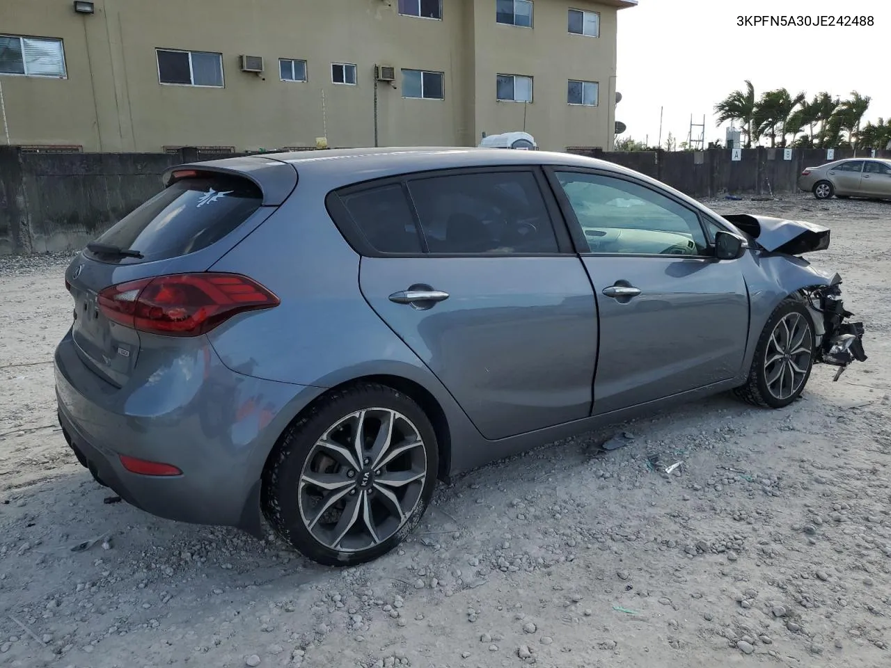 2018 Kia Forte Ex VIN: 3KPFN5A30JE242488 Lot: 75657424