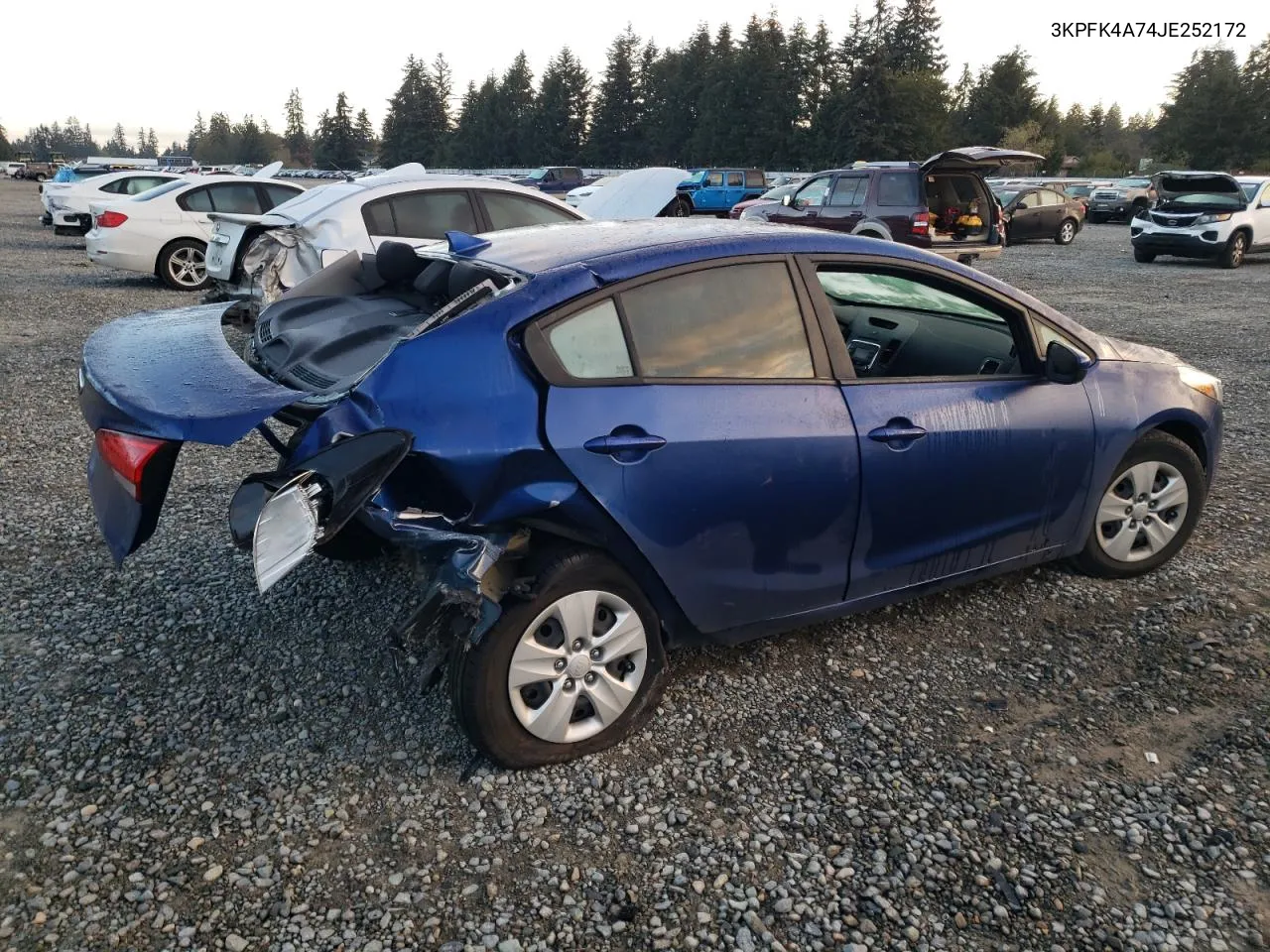 2018 Kia Forte Lx VIN: 3KPFK4A74JE252172 Lot: 75685584