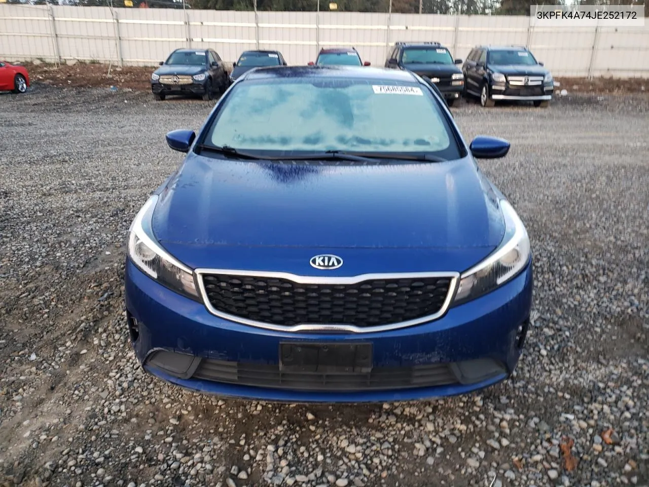 2018 Kia Forte Lx VIN: 3KPFK4A74JE252172 Lot: 75685584