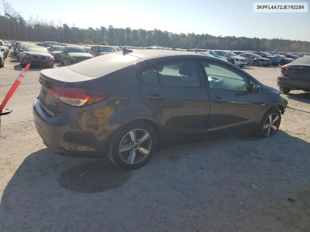 2018 Kia Forte Lx VIN: 3KPFL4A72JE192289 Lot: 76771644