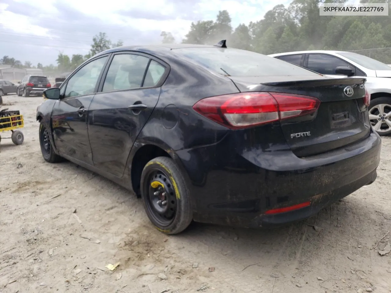 2018 Kia Forte Lx VIN: 3KPFK4A72JE227769 Lot: 76934954