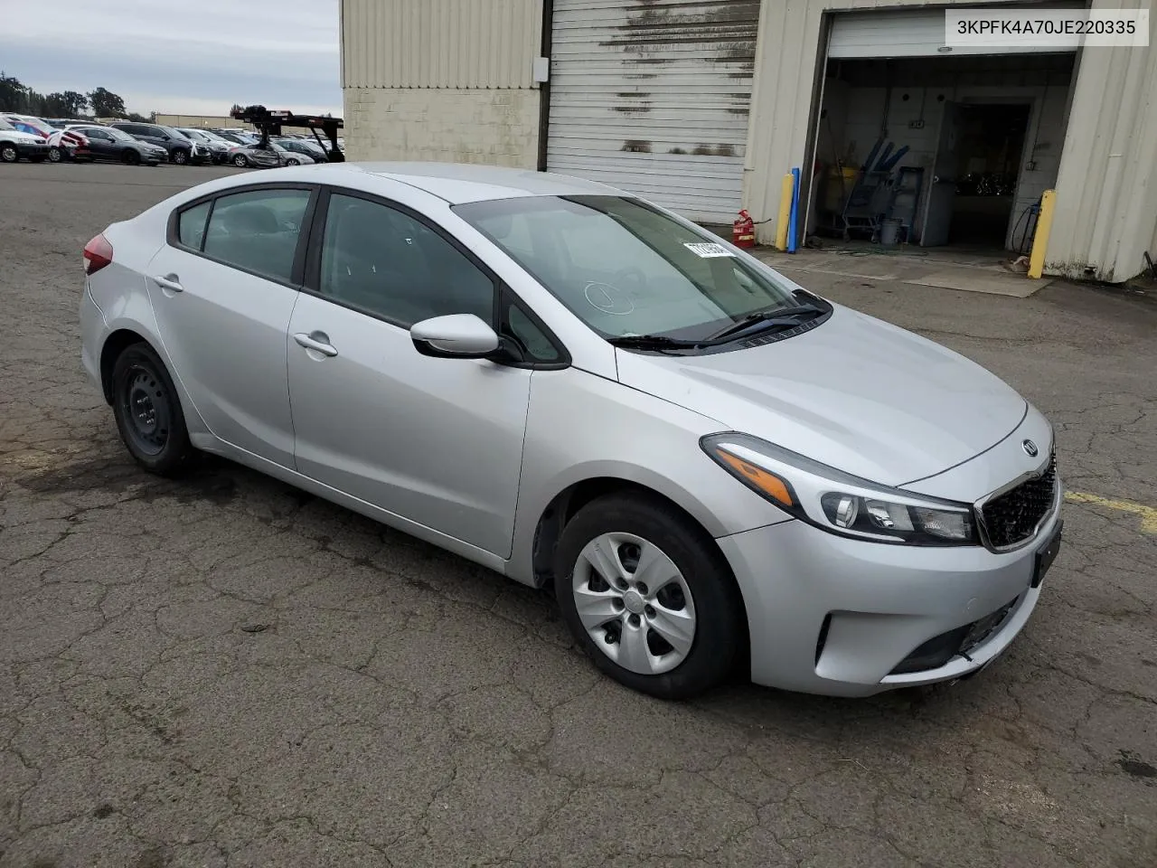 2018 Kia Forte Lx VIN: 3KPFK4A70JE220335 Lot: 77219564