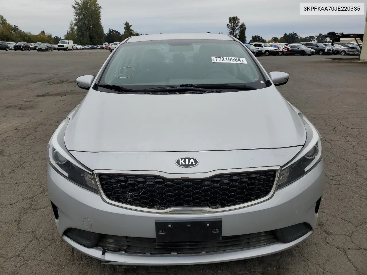 2018 Kia Forte Lx VIN: 3KPFK4A70JE220335 Lot: 77219564