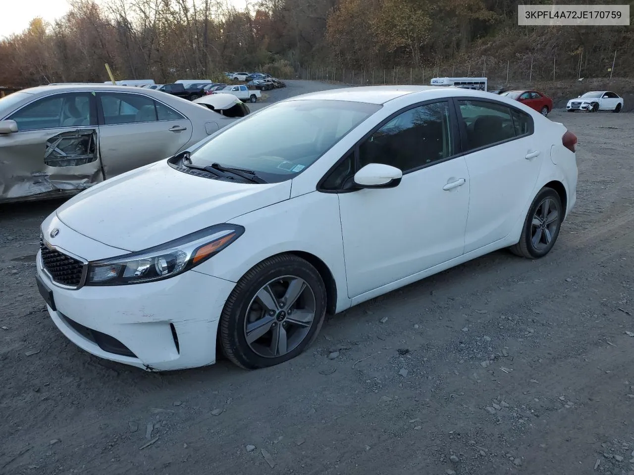 2018 Kia Forte Lx VIN: 3KPFL4A72JE170759 Lot: 77544614