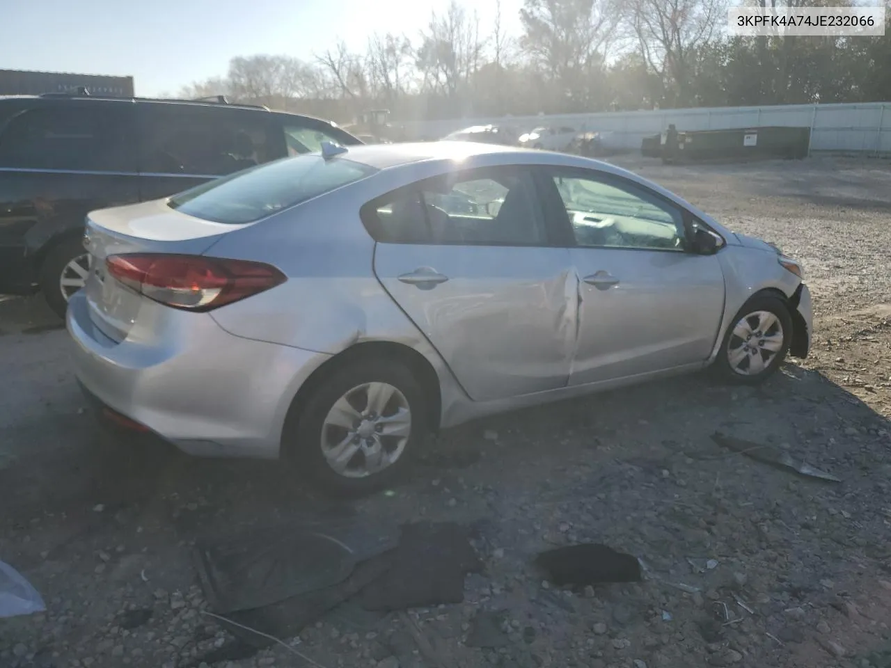 2018 Kia Forte Lx VIN: 3KPFK4A74JE232066 Lot: 77621304