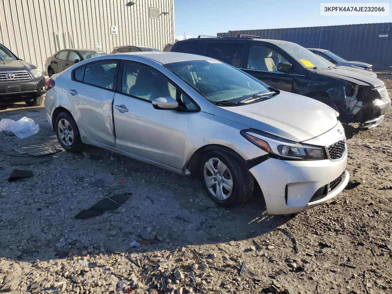 2018 Kia Forte Lx VIN: 3KPFK4A74JE232066 Lot: 77621304