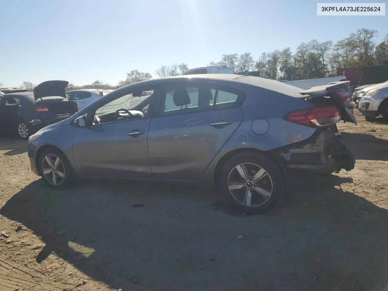 2018 Kia Forte Lx VIN: 3KPFL4A73JE225624 Lot: 77676024