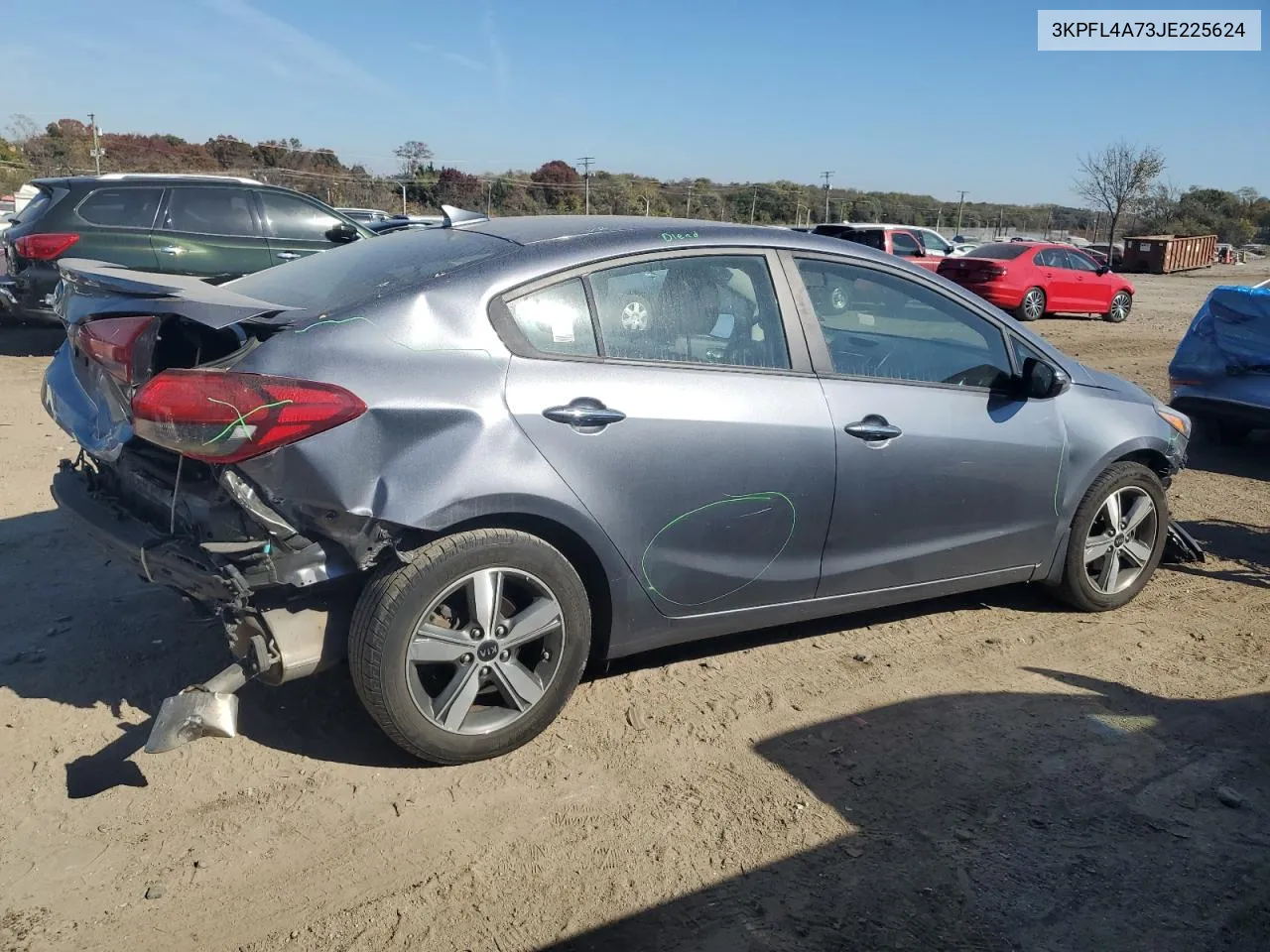 2018 Kia Forte Lx VIN: 3KPFL4A73JE225624 Lot: 77676024