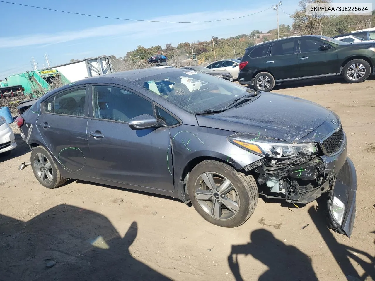 2018 Kia Forte Lx VIN: 3KPFL4A73JE225624 Lot: 77676024