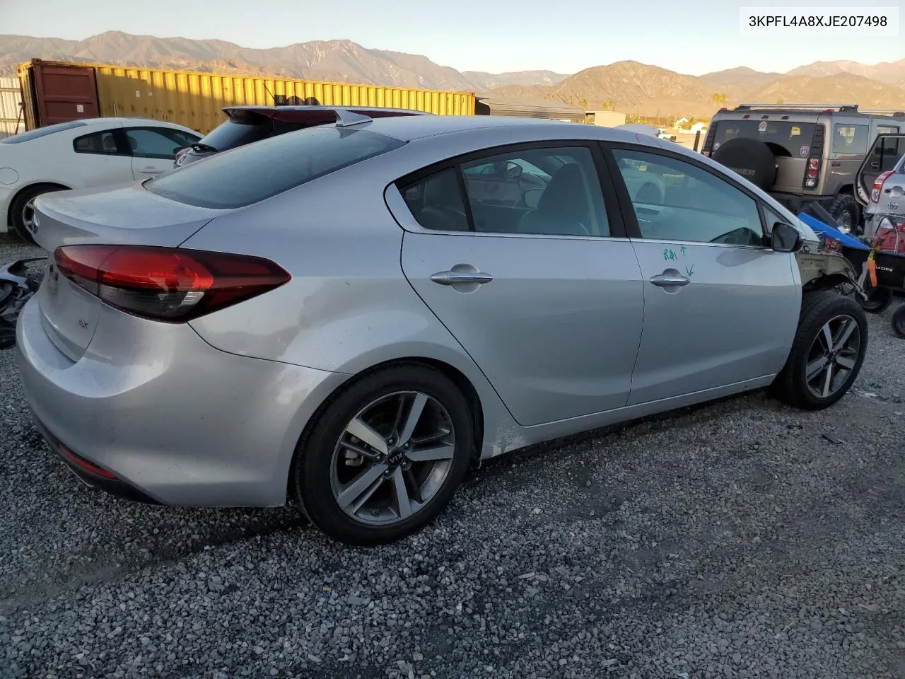 2018 Kia Forte Ex VIN: 3KPFL4A8XJE207498 Lot: 77834834