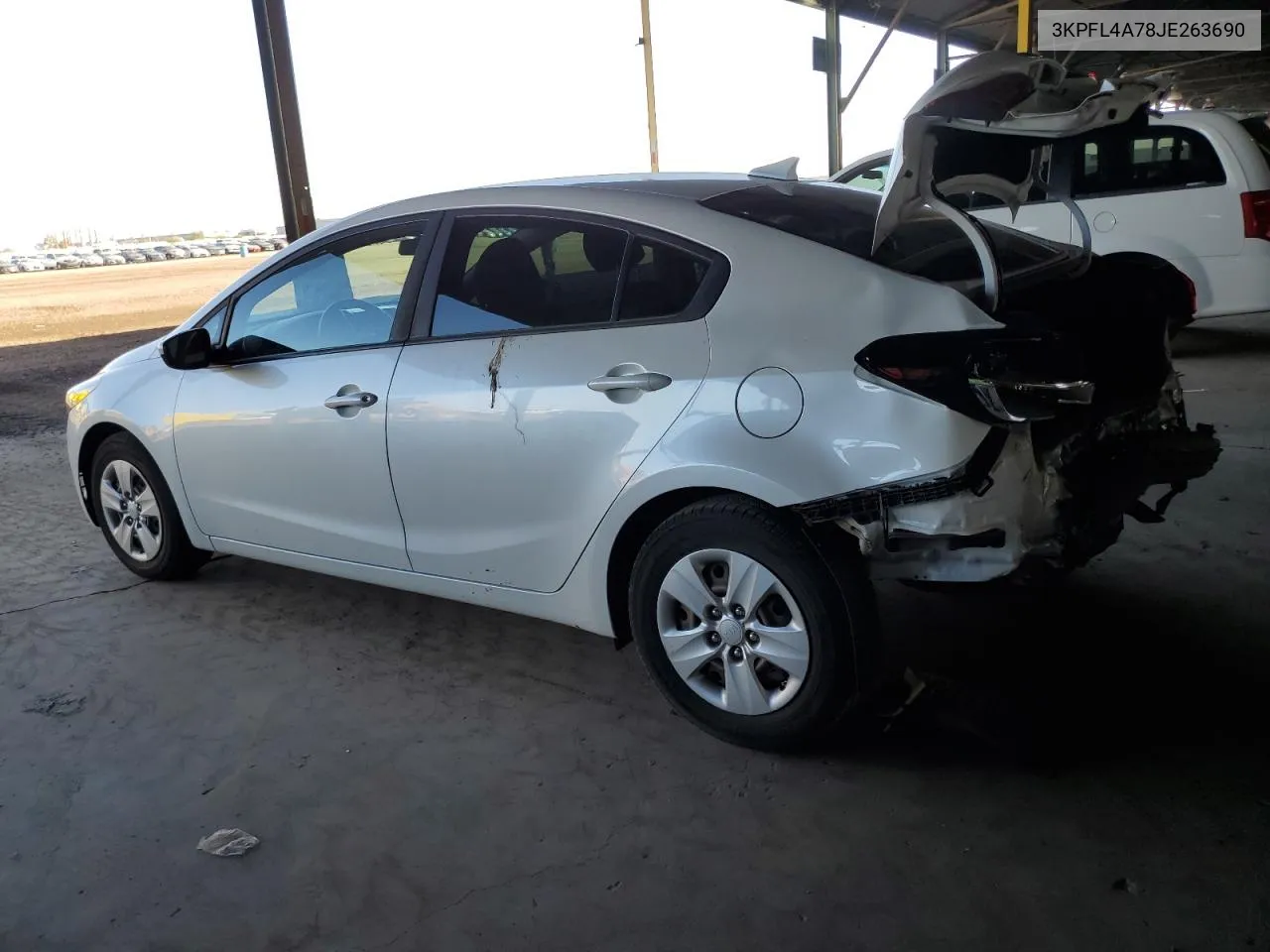 2018 Kia Forte Lx VIN: 3KPFL4A78JE263690 Lot: 78190644