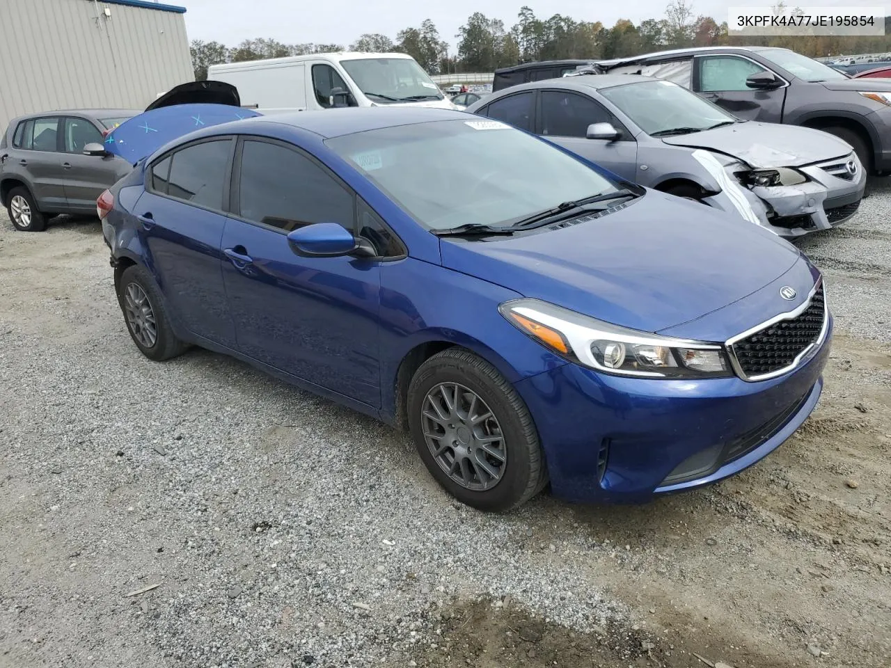 2018 Kia Forte Lx VIN: 3KPFK4A77JE195854 Lot: 78260984