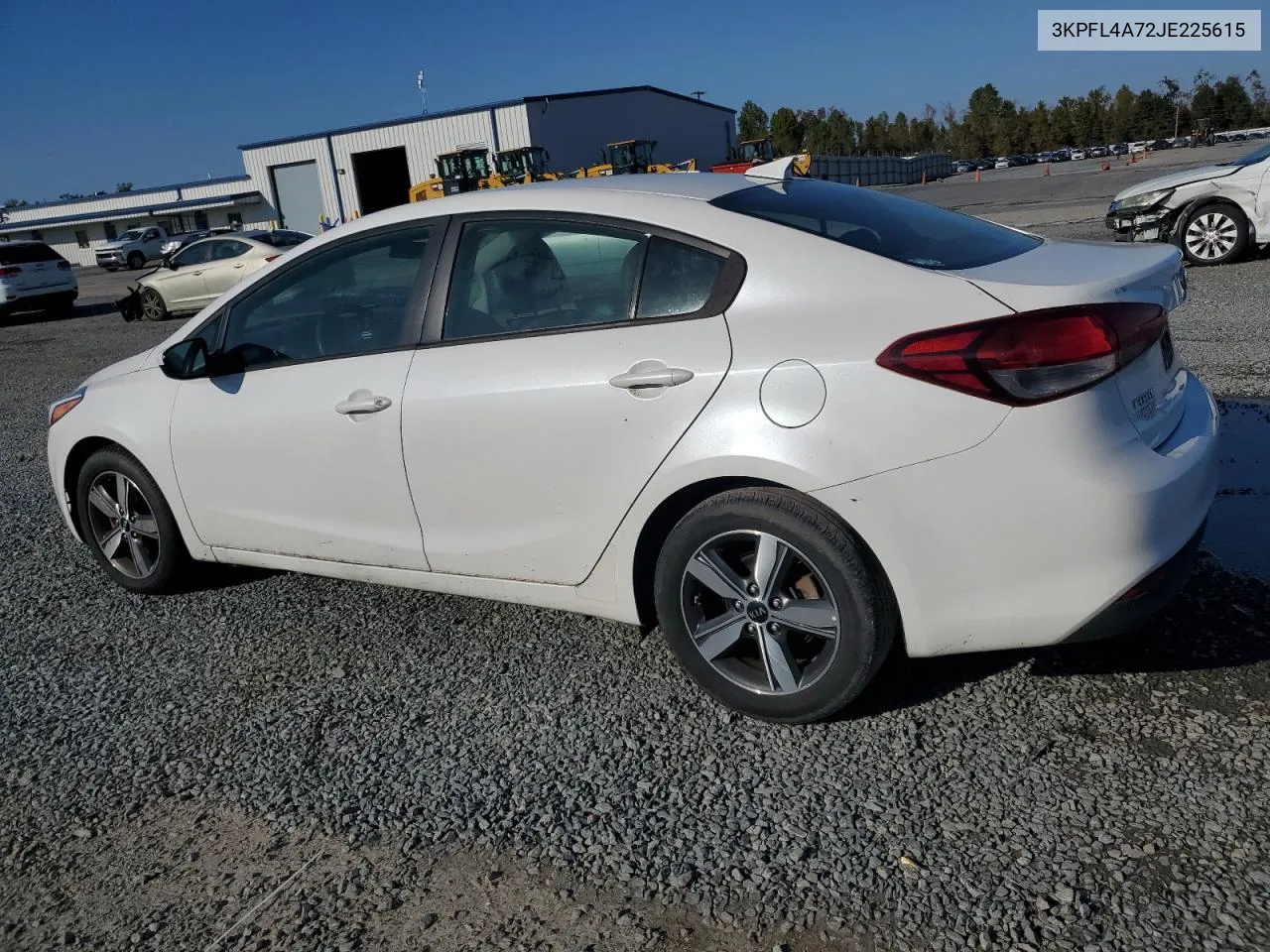 2018 Kia Forte Lx VIN: 3KPFL4A72JE225615 Lot: 78352014