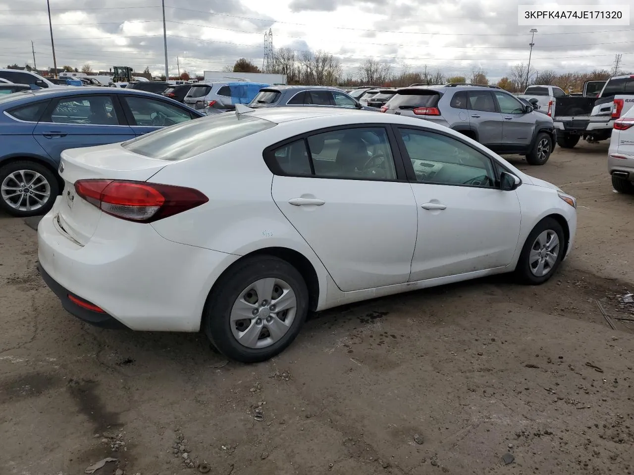 2018 Kia Forte Lx VIN: 3KPFK4A74JE171320 Lot: 78408184