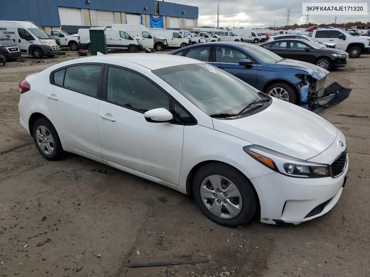 2018 Kia Forte Lx VIN: 3KPFK4A74JE171320 Lot: 78408184