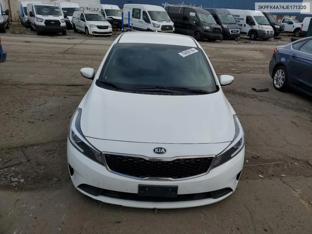 2018 Kia Forte Lx VIN: 3KPFK4A74JE171320 Lot: 78408184