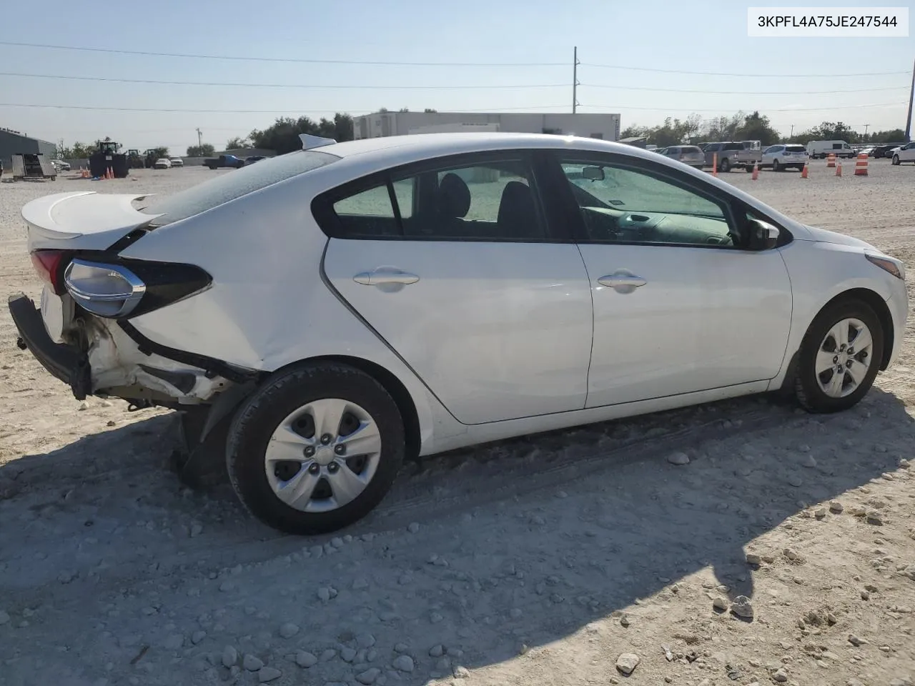 2018 Kia Forte Lx VIN: 3KPFL4A75JE247544 Lot: 78441154