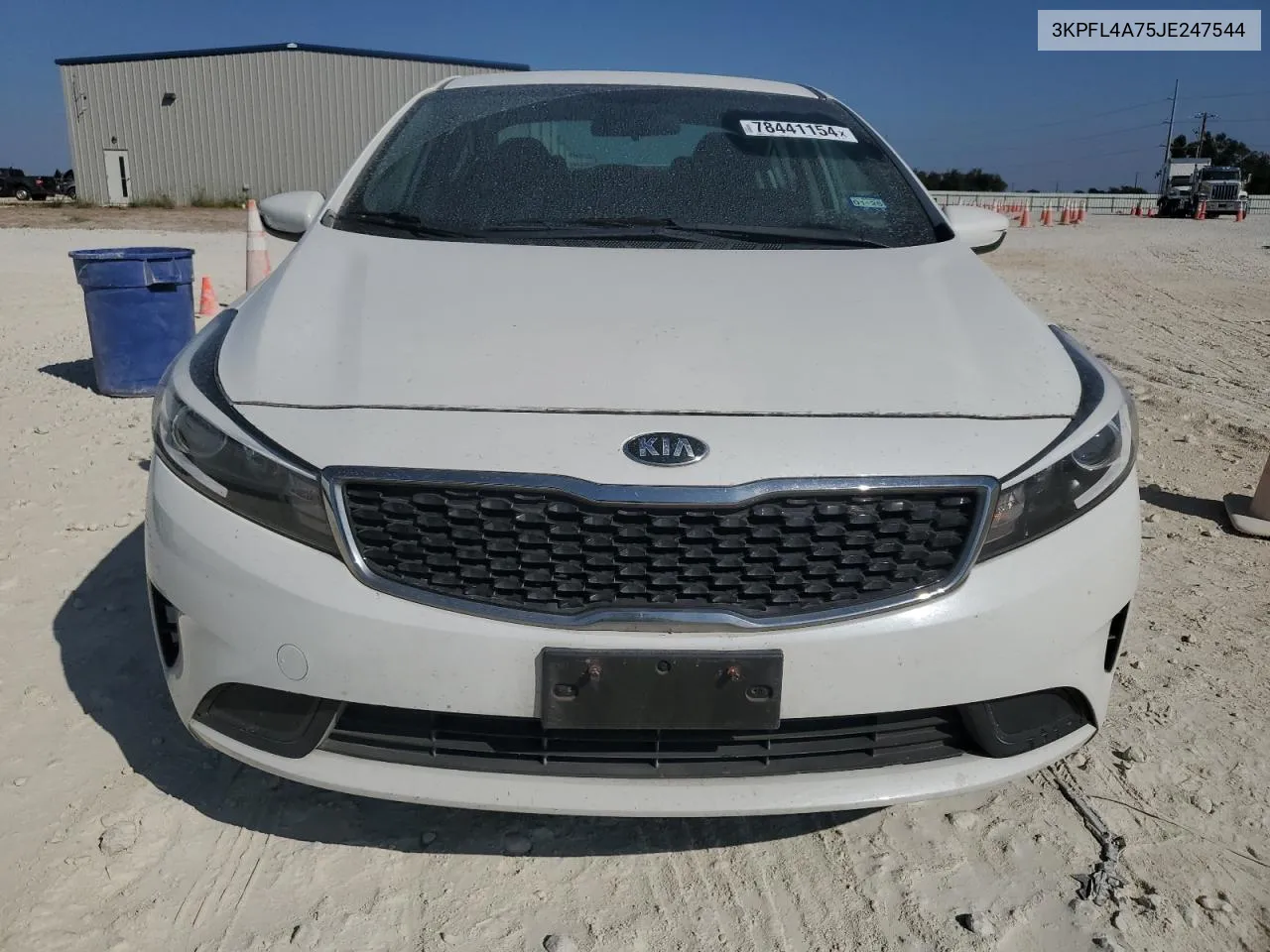 2018 Kia Forte Lx VIN: 3KPFL4A75JE247544 Lot: 78441154