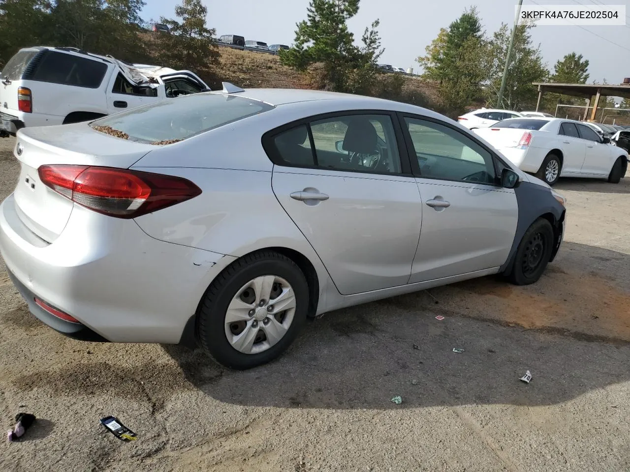 2018 Kia Forte Lx VIN: 3KPFK4A76JE202504 Lot: 78610404