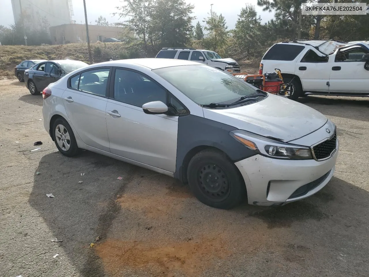 2018 Kia Forte Lx VIN: 3KPFK4A76JE202504 Lot: 78610404